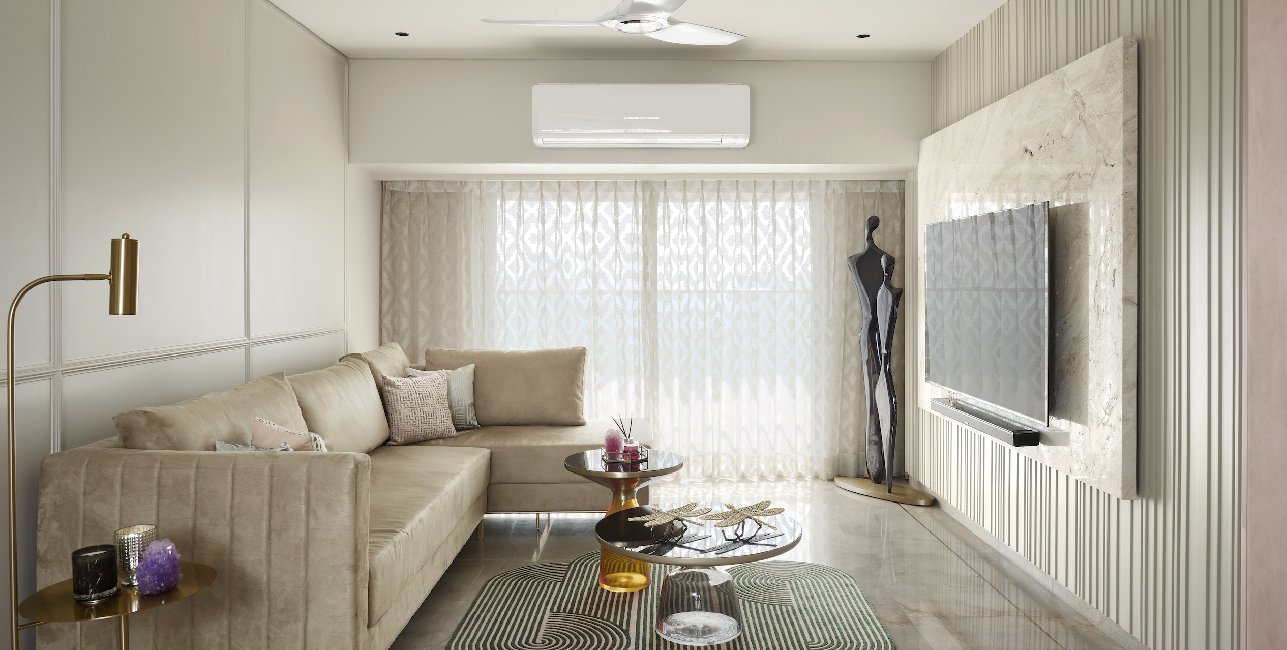 Minimalism meets luxury at this Mumbai home crafted by Crimzon Oak Design Studio