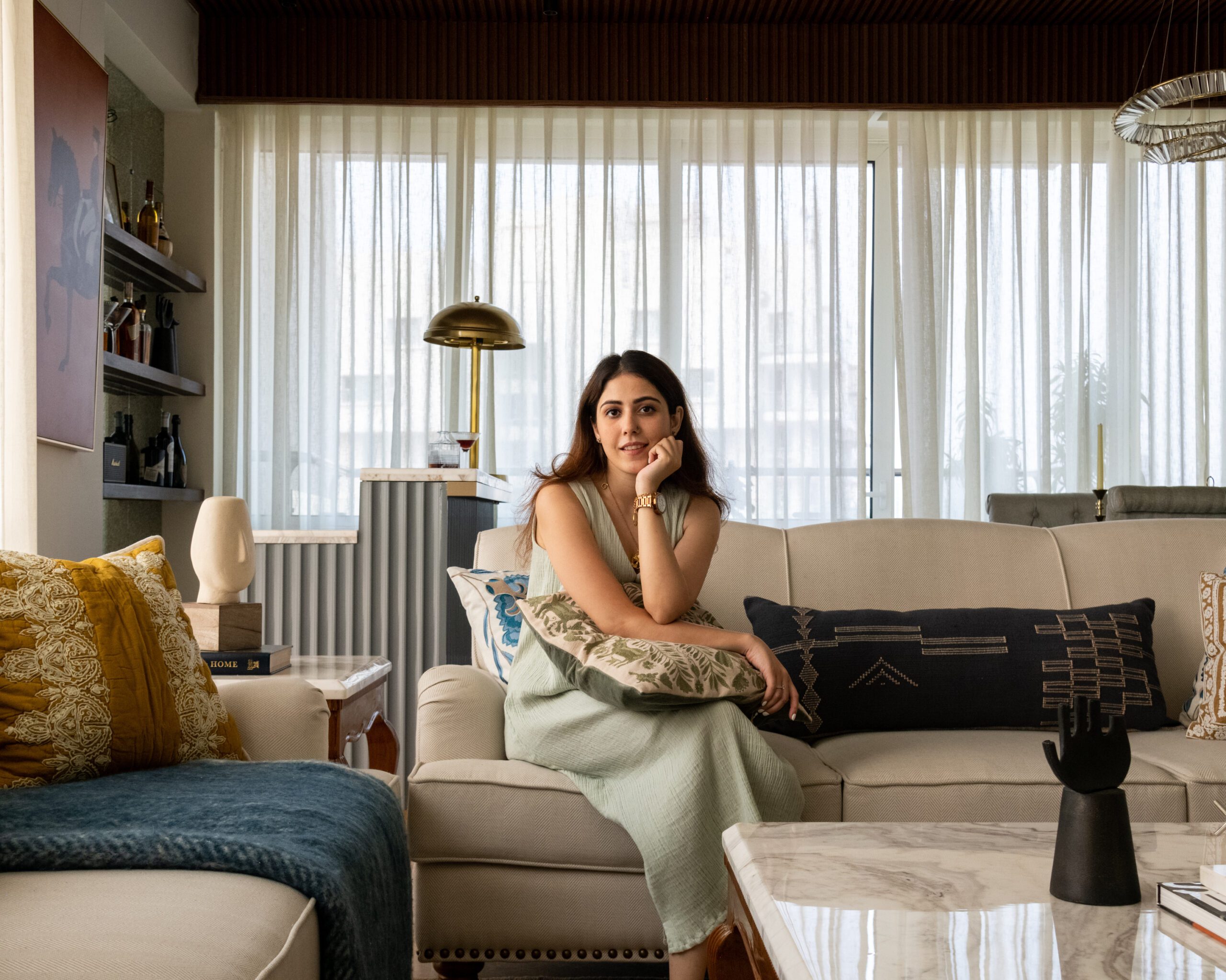Kissa Zehra designs this cozy 2,000 Sq ft Home in Gurugram, infused with Timeless Character & Intimacy