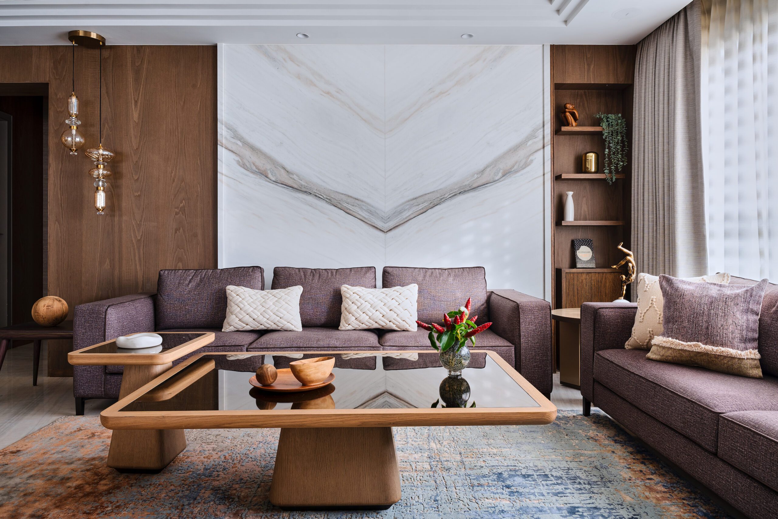 The Coastal Palette Home – Luxurious sea-facing residence in Worli, seamlessly blends elegance and contemporary design