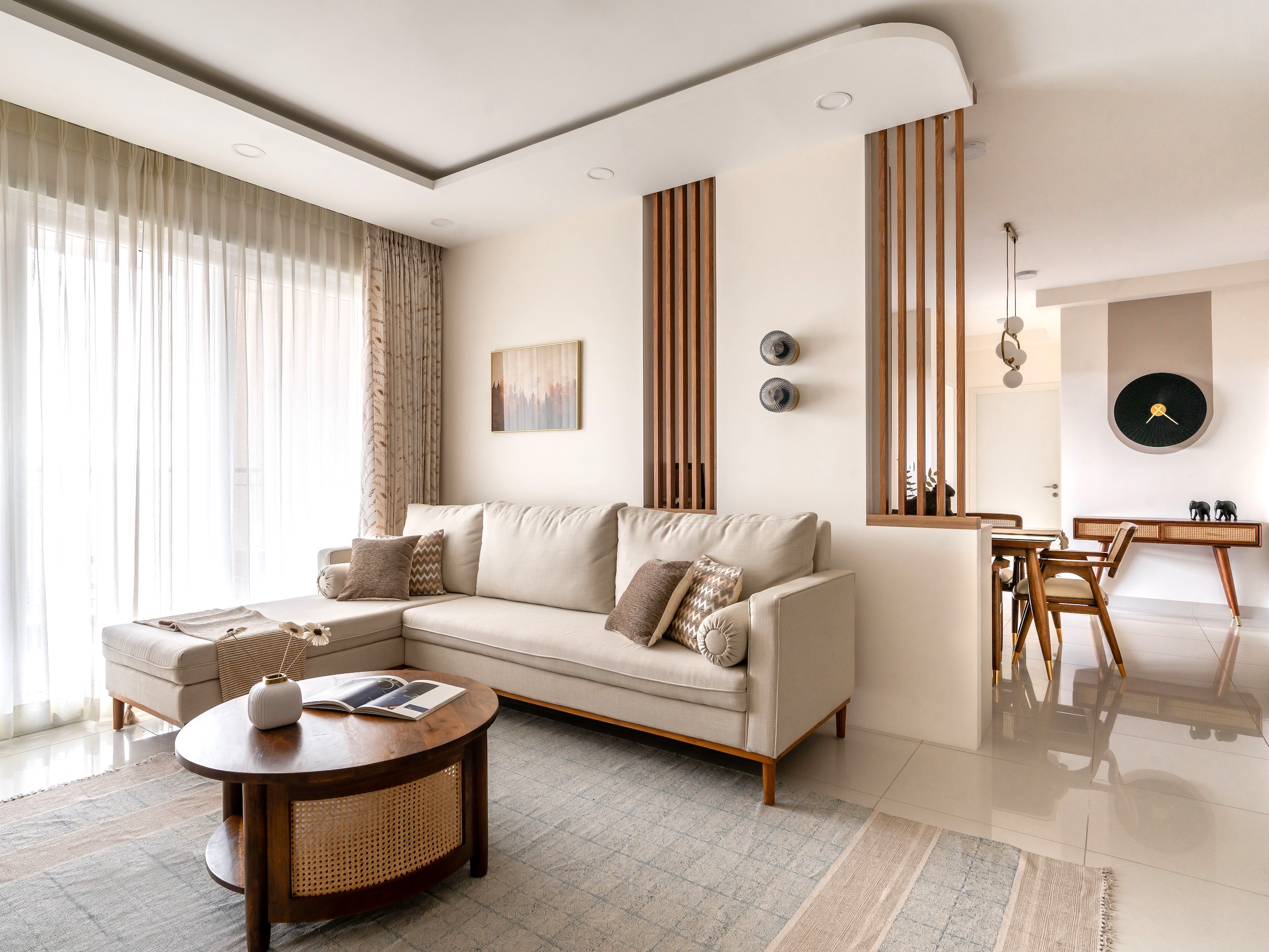 Urban Serenity: Crafting Calm with Cane & Concrete – By Aantrik