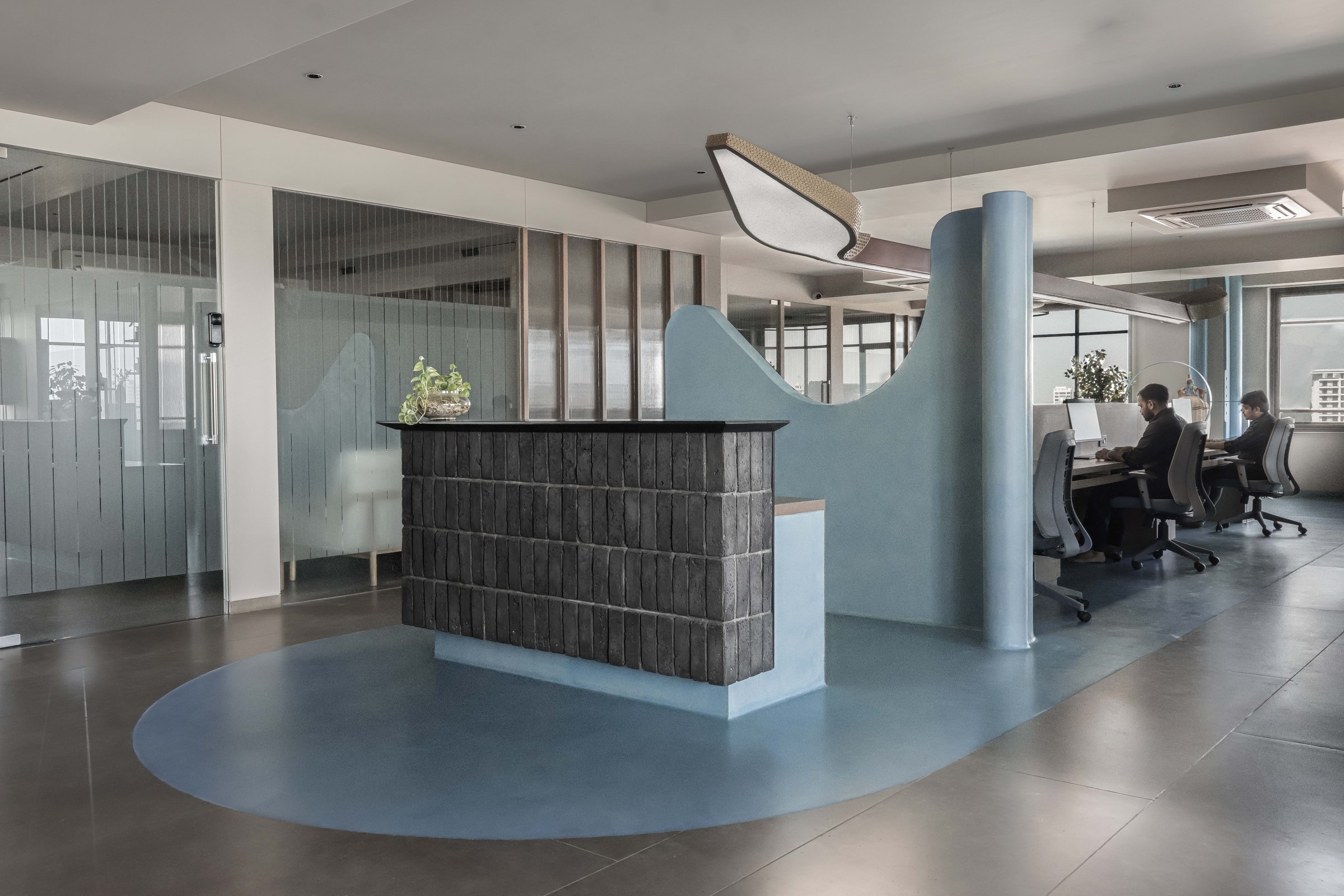 Ark Office: A Vadodara Workspace Where Colour Argues With Calm