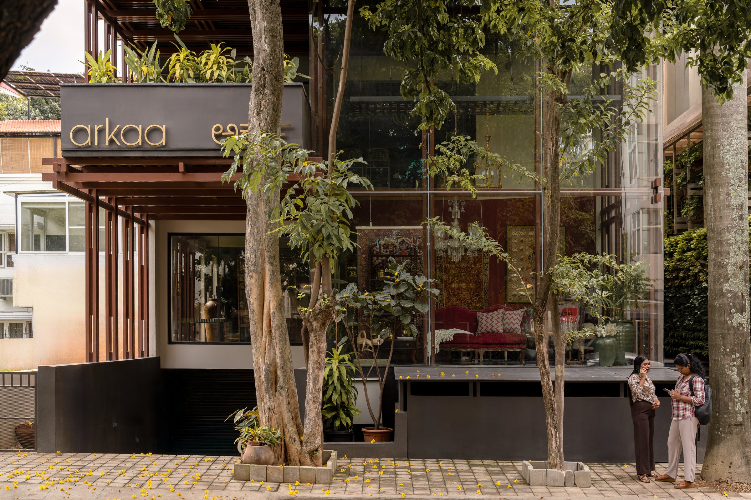 Brick on Sticks: A Bengaluru Building That Argues Through Joinery