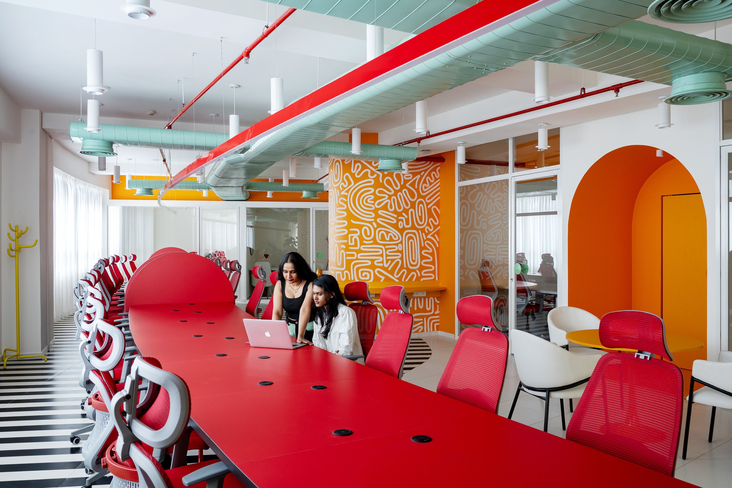 Workspot Cowork: A Kochi Coworking Floor That Treats Colour as Architecture