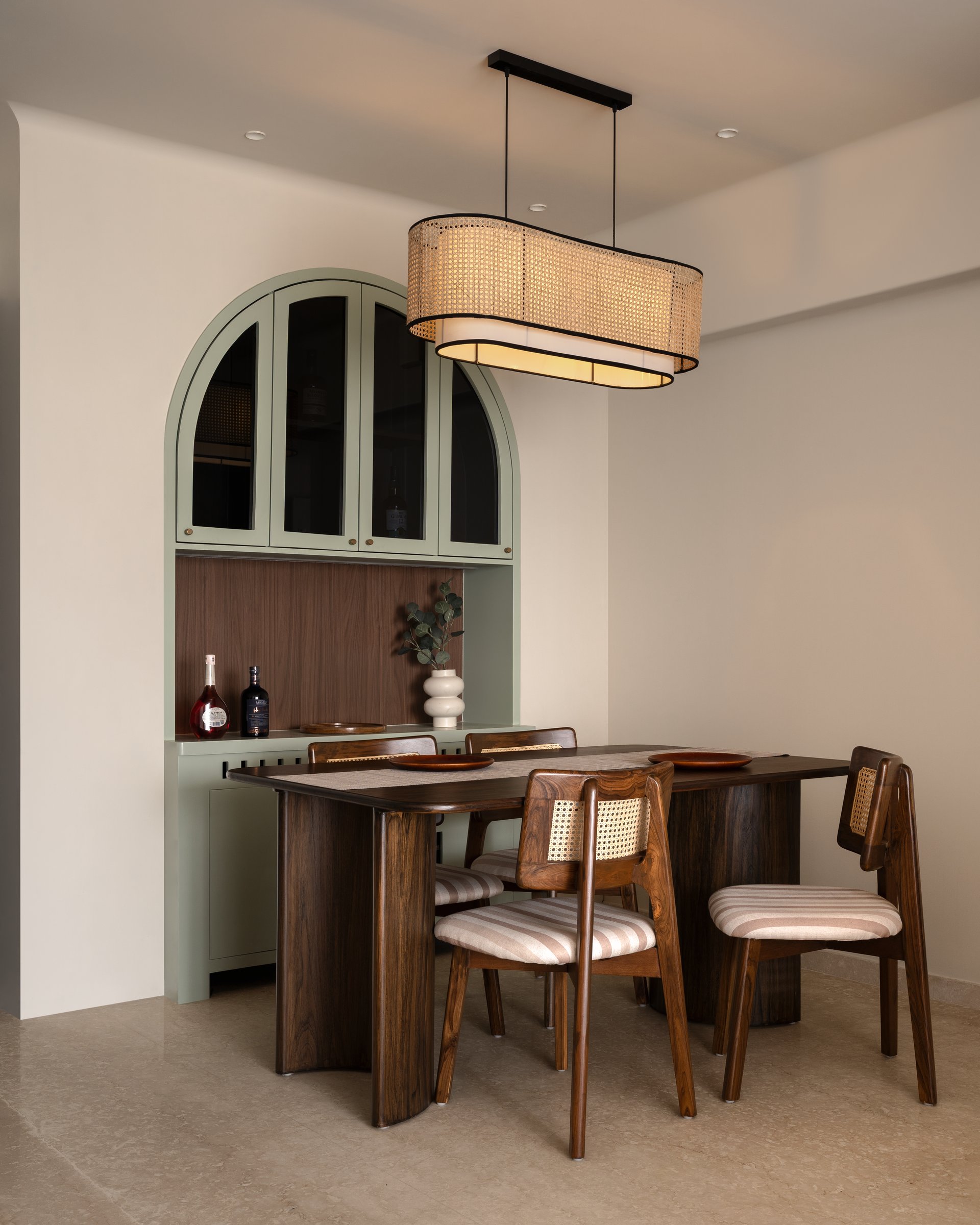 Walnut and Earth: A Mumbai Apartment Where Mid-Century Modern Finds Its Indian Register