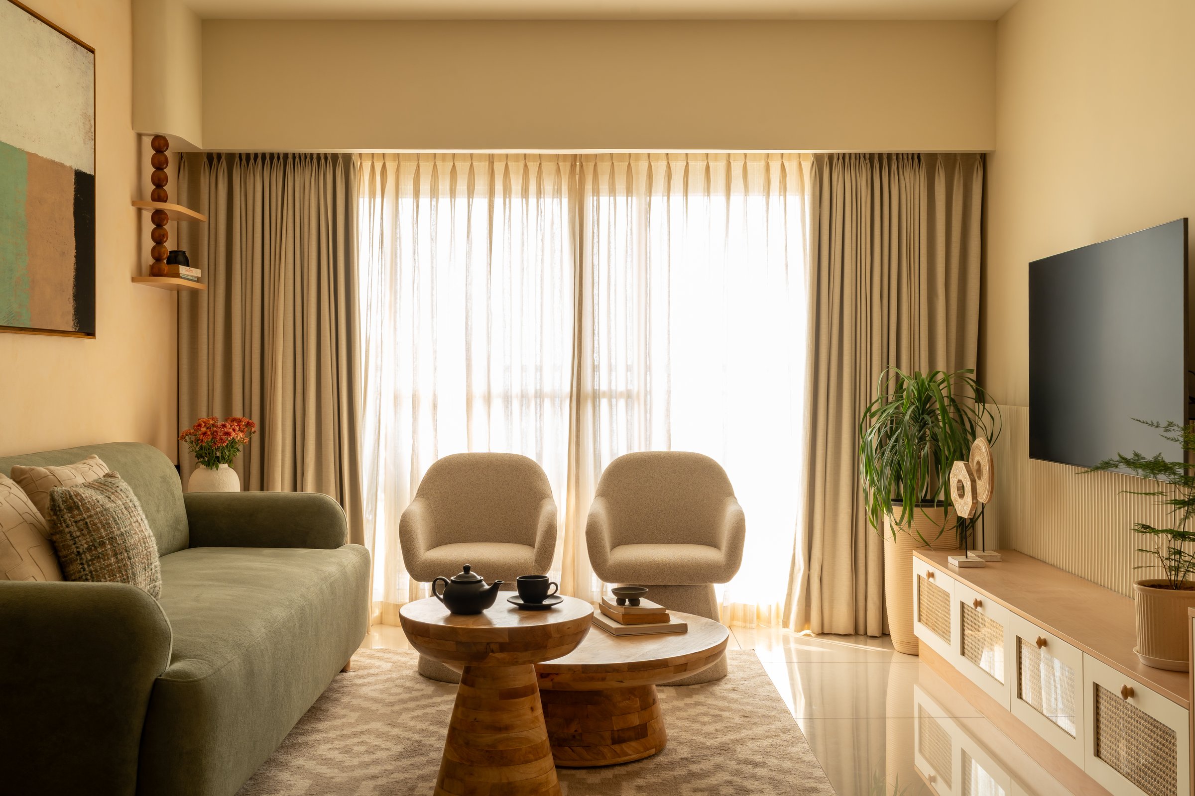 Kanso: A Whitefield Apartment That Practises the Quiet of Japandi Living