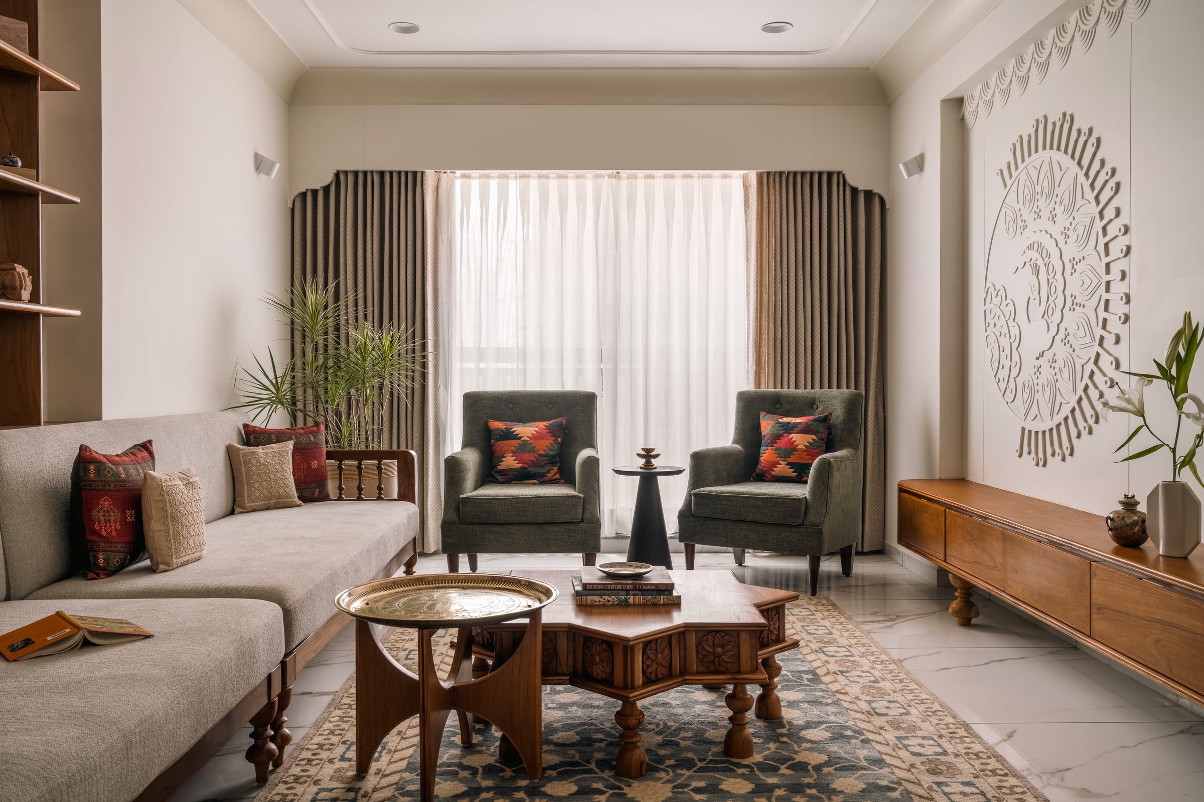 Sukoon: An Ahmedabad Apartment Where Heritage Speaks in a Quieter Register