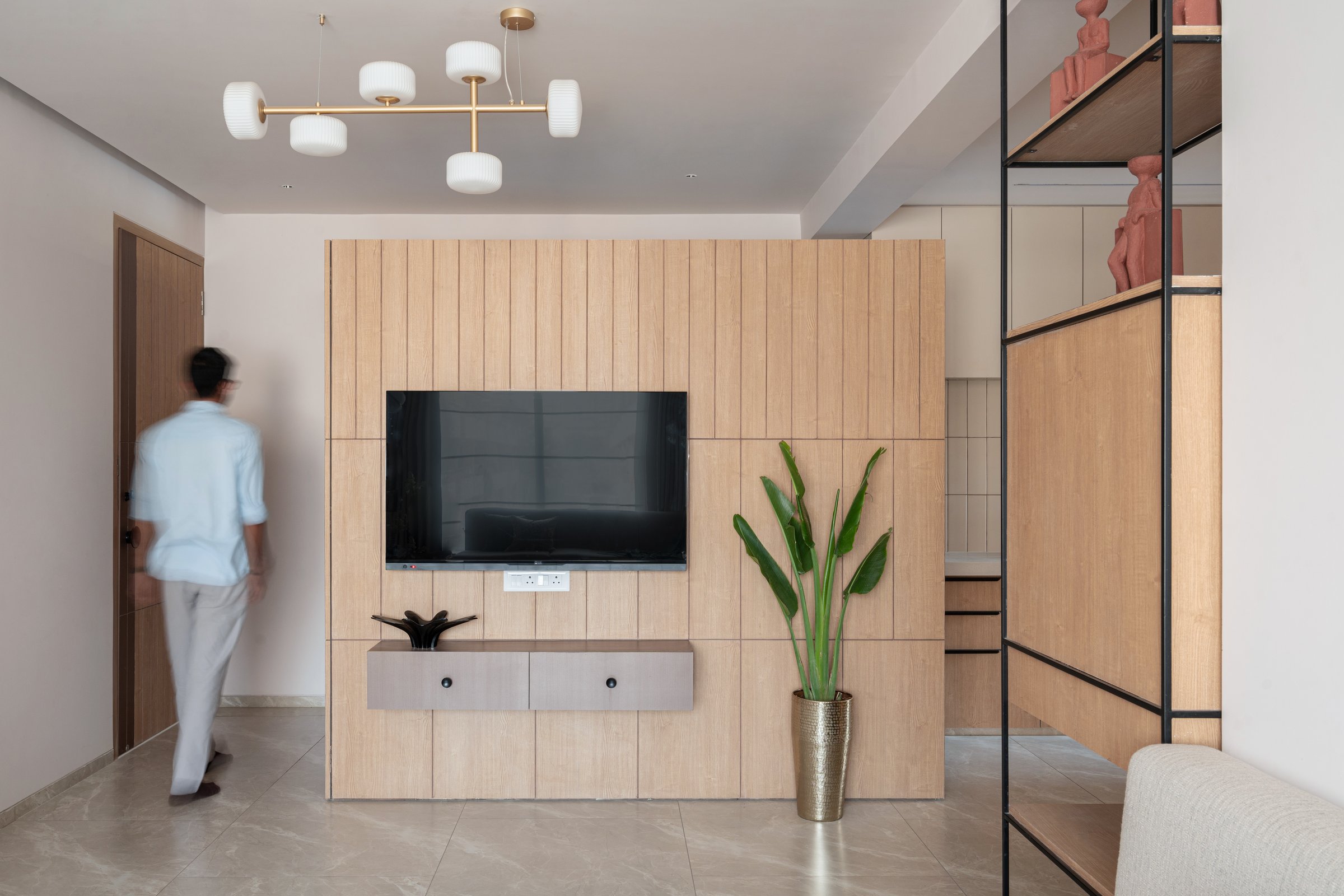 Neutral House: A Compact Surat Apartment Where Restraint Becomes the Subject
