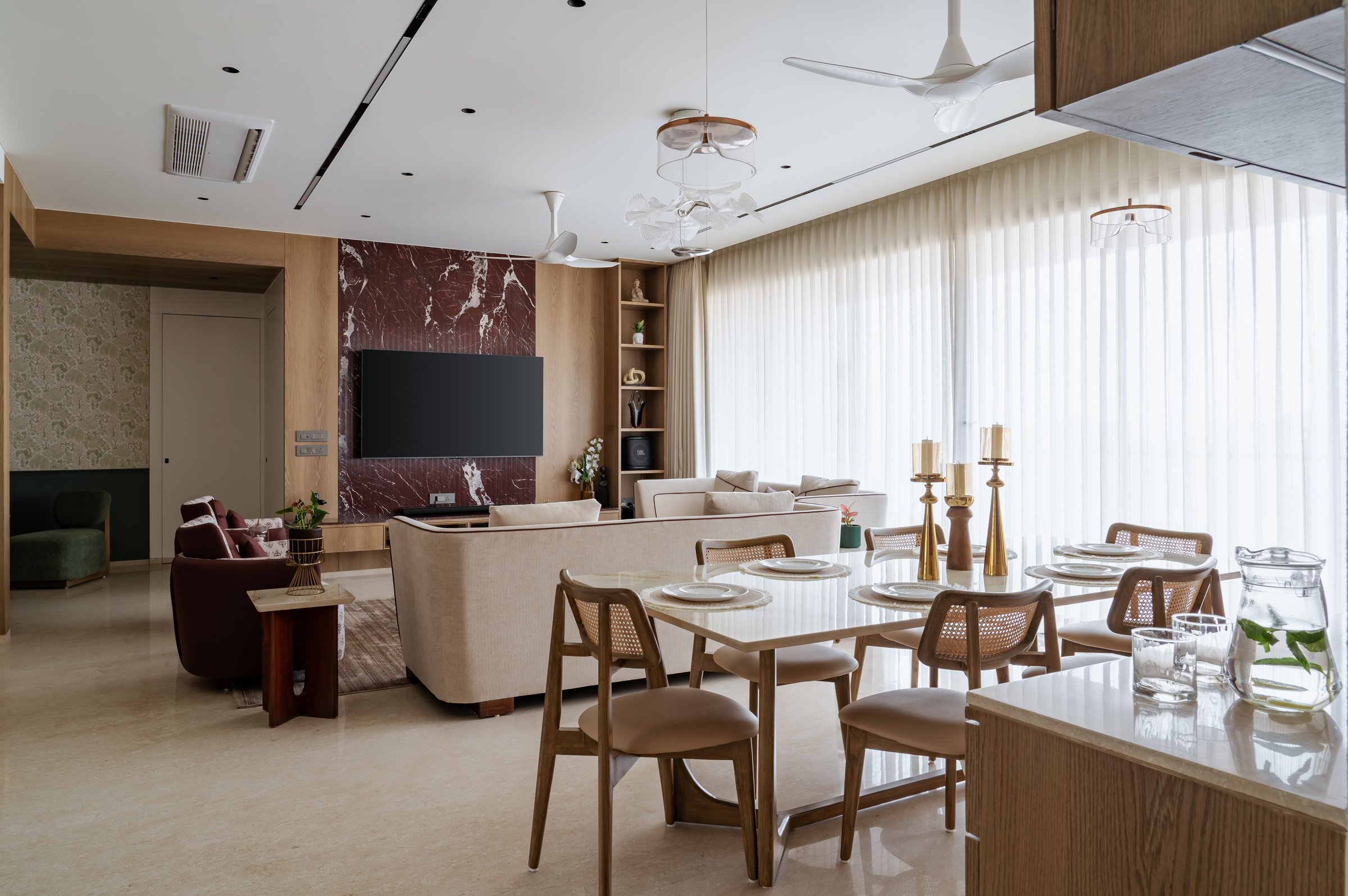 The Vaaso Residence: A Surat Apartment Where Heirloom Craft Meets Contemporary Restraint